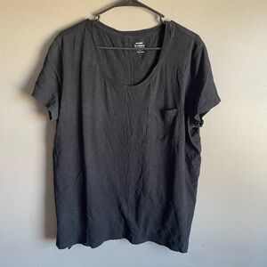 Women’s Old Navy Boyfriend Fit black top